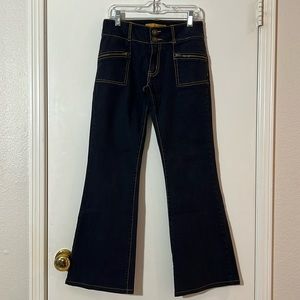 Twill Twenty Two Black Low Rise Jeans